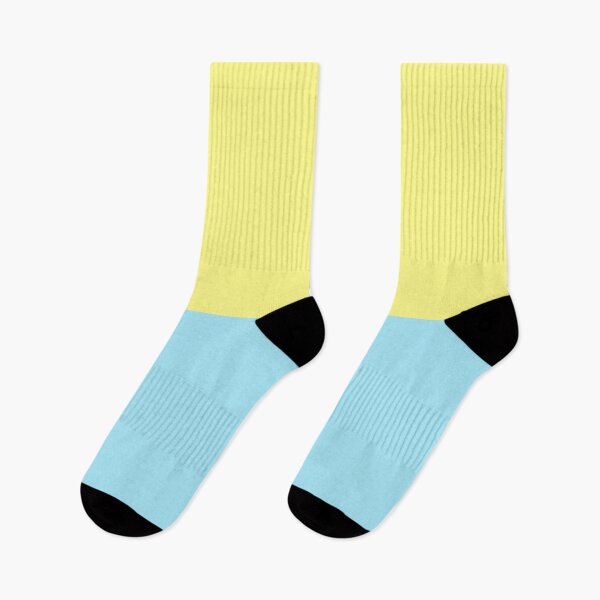 Item preview, Colour Block Yellow Blue designed and sold by KGoPrintables.
