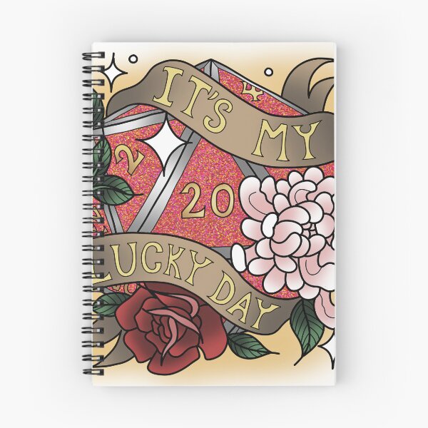 Item preview, It's My Lucky Day Nat 20 Glitter Red designed and sold by Xyluxus.