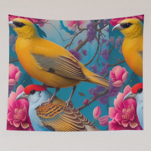 Item preview, Asian Bird Pattern designed and sold by Aryabek.