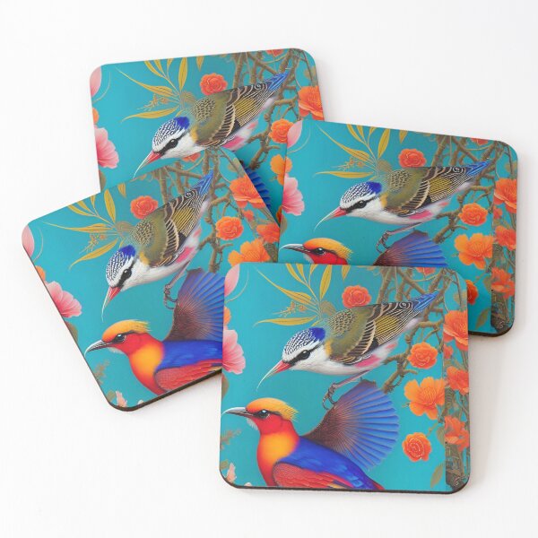Item preview, Asian Bird Blue designed and sold by Aryabek.