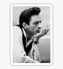 Johnny Cash Sticker