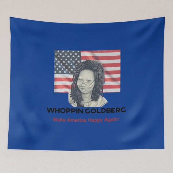Item preview, Whoopi Goldberg make america happy again! designed and sold by MetooStore  ⭐⭐⭐⭐⭐.