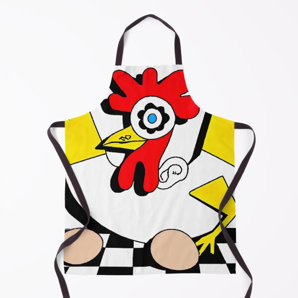 Item preview, Chicken modern art, crazy chicken for farmers designed and sold by Monkonthehill.