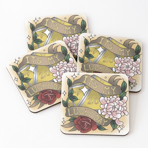 Item preview, It's My Lucky Day Nat 20 Yeloow designed and sold by Xyluxus.