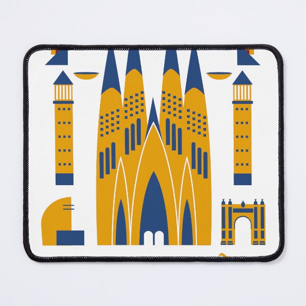 Aperçu de l'œuvre La sagrada famillia de Barcelone créée et vendue par podfactory79.