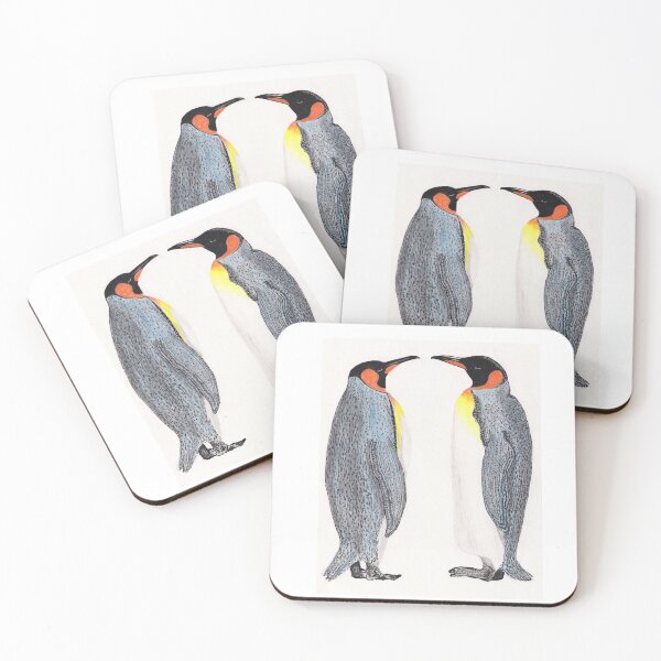 Artikelvorschau, Pinguine Kunstdruck entworfen und verkauft von BirdsNatureArt.