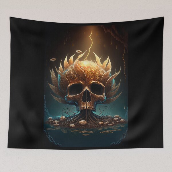 Item preview, Skull Art #789 designed and sold by SkullsClubhouse.