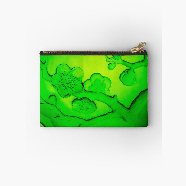 Item preview, Green glass plaque of a butterfly and flowers designed and sold by Dalyndigital Photography.