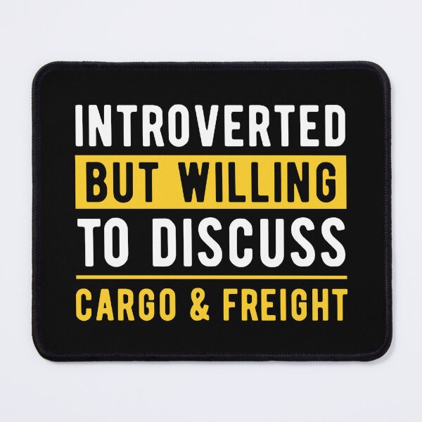 Item preview, Cargo and Freight Agent Fun Quote designed and sold by NestaReign.