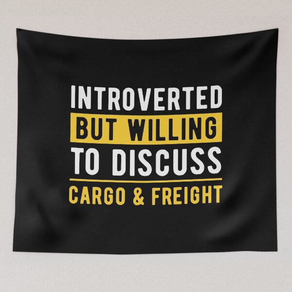 Item preview, Cargo and Freight Agent Fun Quote designed and sold by NestaReign.