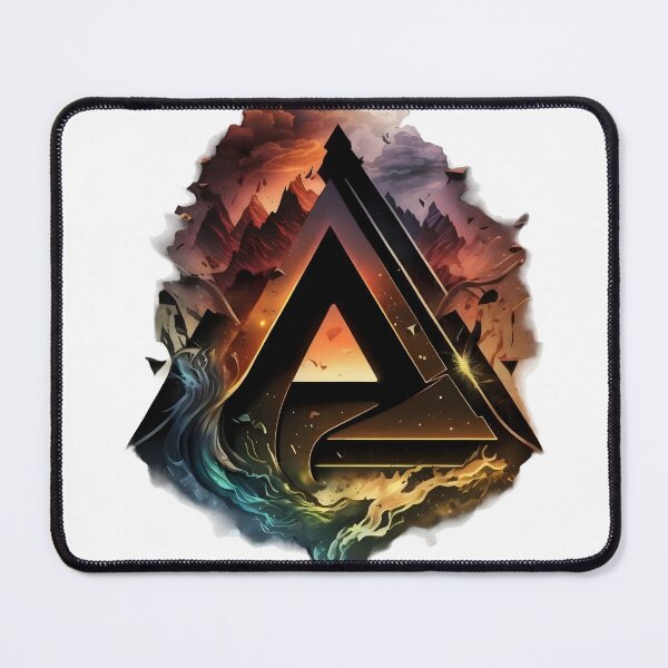 Item preview, colorful pyramid designed and sold by R&B Art and design.