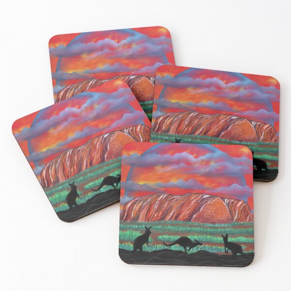 Item preview, Kangaroo Uluru designed and sold by Gem's Artistic  Creations.
