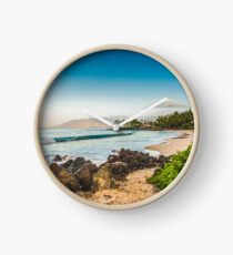 Secret Beach Maui Clock