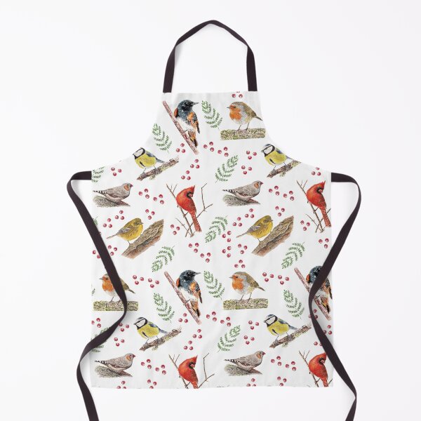 Item preview, Wild Birds Watercolour Pattern designed and sold by BirdsNatureArt.