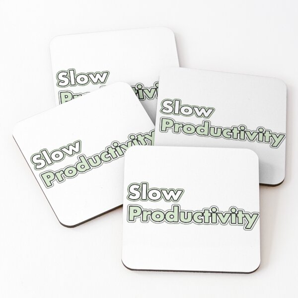 Item preview, Slow Productivity designed and sold by PeterPrv.