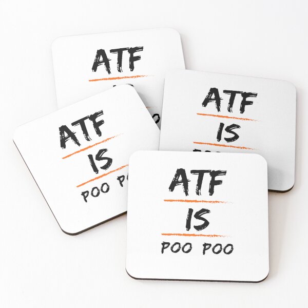 Item preview, ATF is poo poo t-shirt designed and sold by agacoin.
