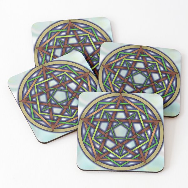 Item preview, Duality Pentaknot - Earth and Air designed and sold by A-Rickety-Ninja.