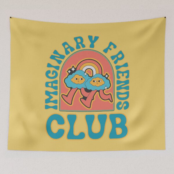 Item preview, club de amigos imaginarios designed and sold by onemoremask.