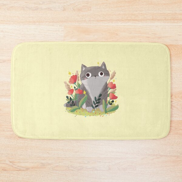 Item preview, Cute gray cat designed and sold by Mayarart.