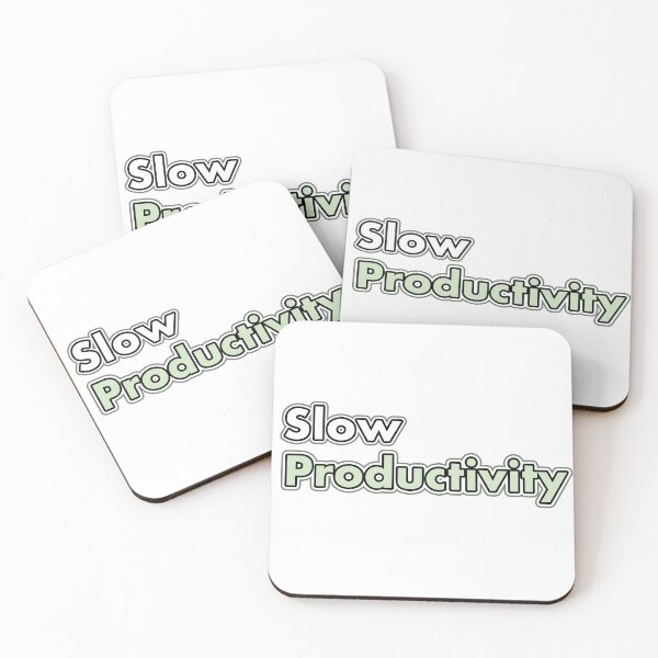 Item preview, Slow Productivity designed and sold by PeterPrv.