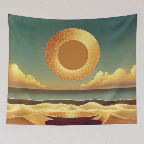 Item preview, A sun sand bowl print designed and sold by osssoconcept.