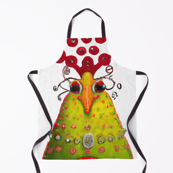 Item preview, Chicken modern art, crazy chicken for farmers designed and sold by Monkonthehill.
