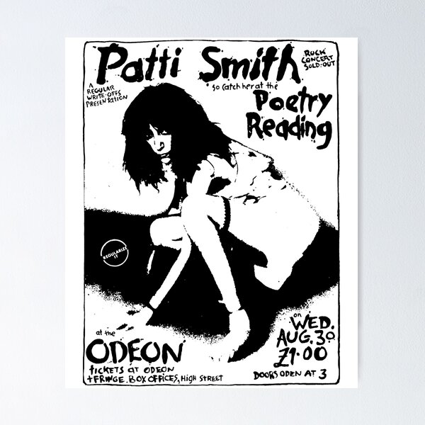 Item preview, Patti Smith  designed and sold by ThePeachyKing.