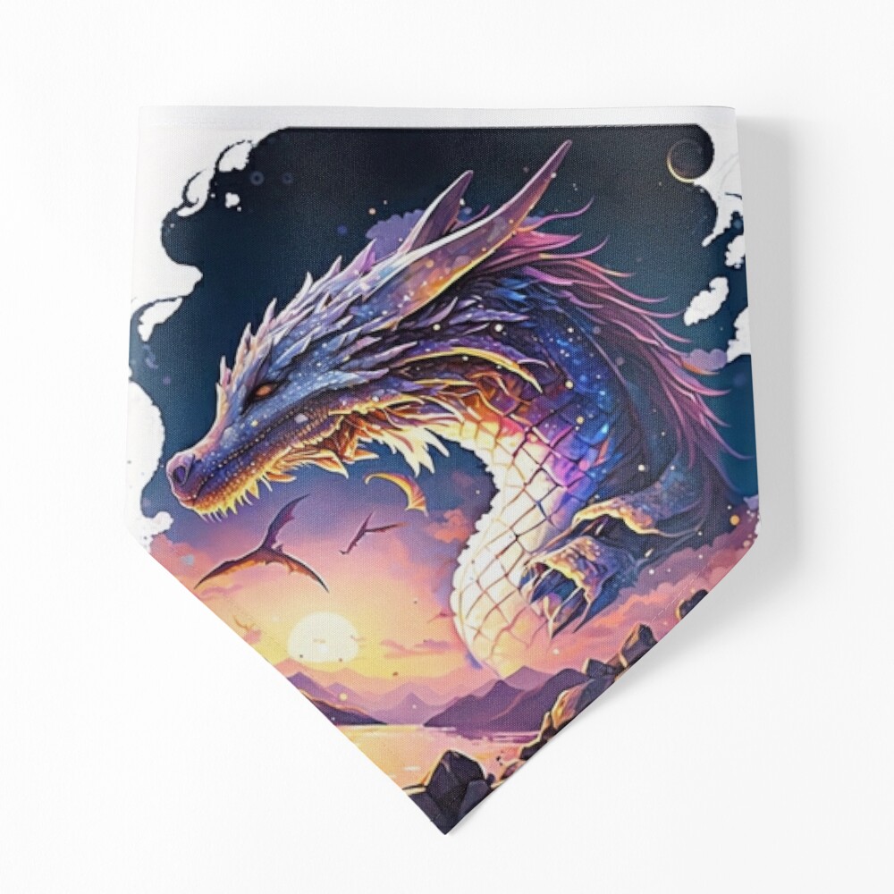 Galaxy dragon Sticker for Sale by Daria Ushakova