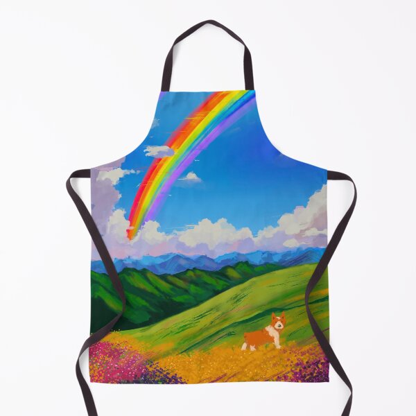 Item preview, Rainbow Dreams of a Corgi designed and sold by mzzazn.