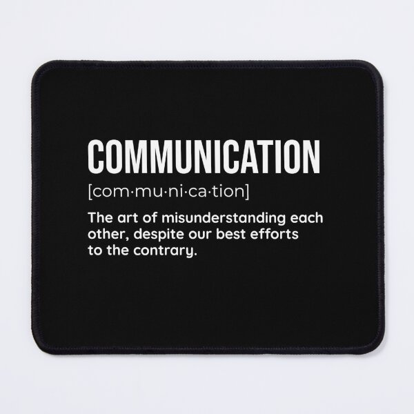 Item preview, Funny Communication Definition designed and sold by SimpliText.