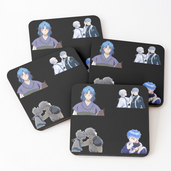 Item preview, Shin Ha Blue Dragon Yona Of The Dawn  Stickers pack designed and sold by youssef-ezz.