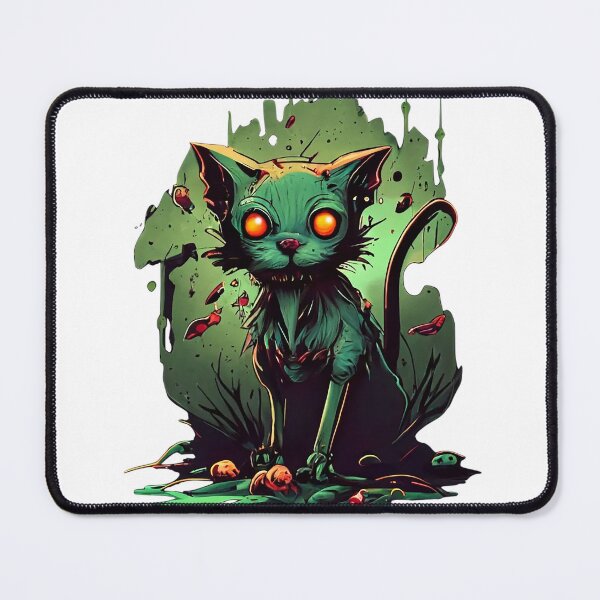Item preview, zombie  enchanted Cat designed and sold by Beankberry.