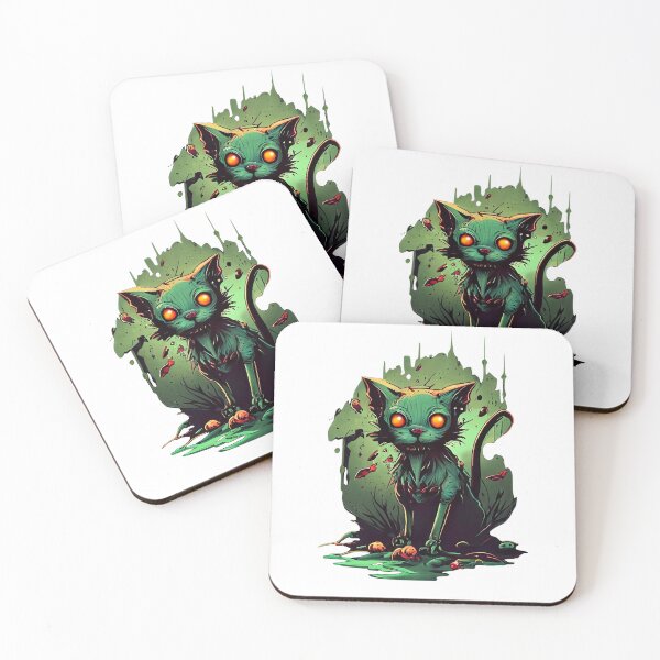 Item preview, zombie  enchanted Cat designed and sold by Beankberry.