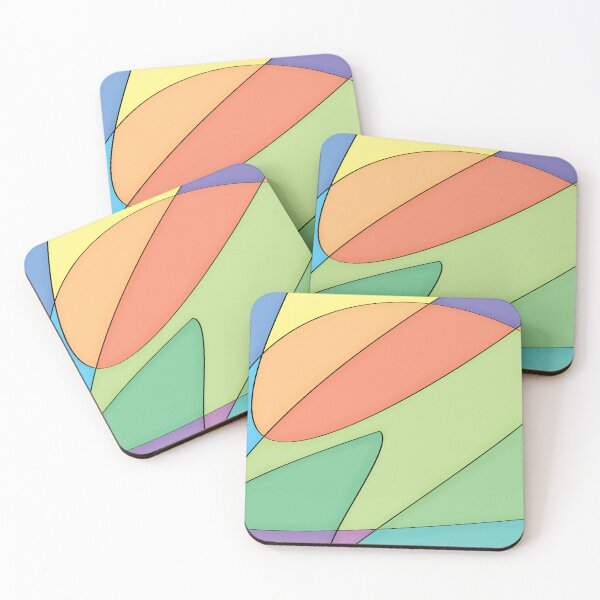 Item preview, Abstract Art With Pastel Colors designed and sold by coffeeandhaiku.