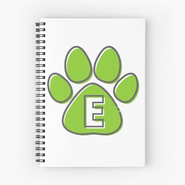 Item preview, Green Paw Monogram E designed and sold by Coffee Lifestyle.