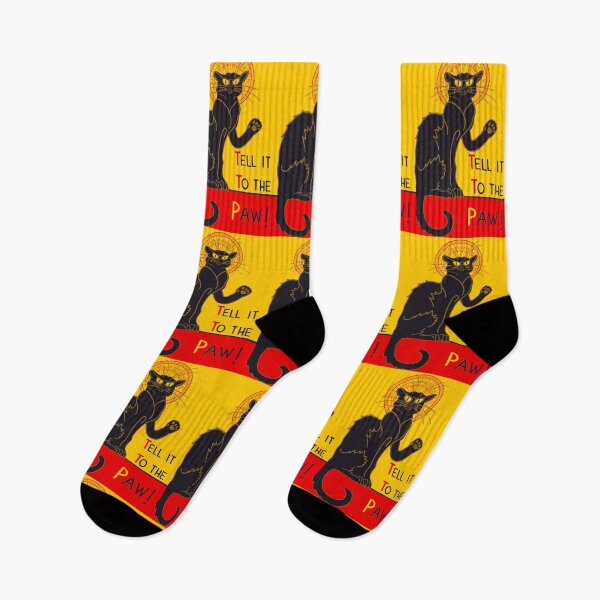 Item preview, Le Chat Noir tell it to the paw designed and sold by QuirkyCatz.
