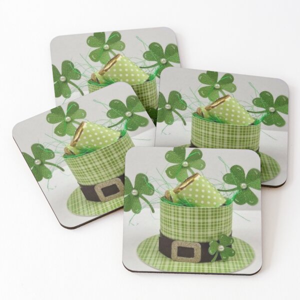 Item preview, Beautiful Green,White  with Black St Patrick's Hat with amazing Green flowers are absolutely amazing  designed and sold by Tiannalaw.