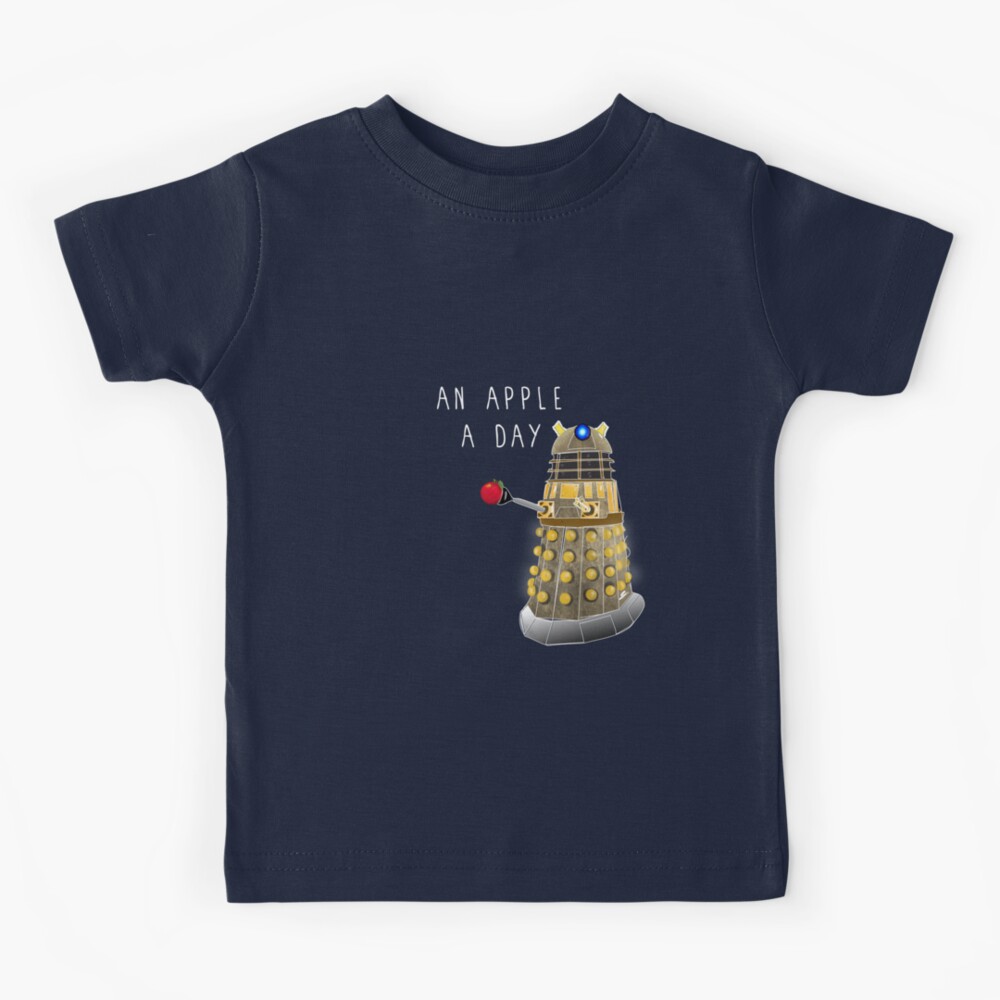 An Apple a Day Keeps the Doctor Away Kids T-Shirt