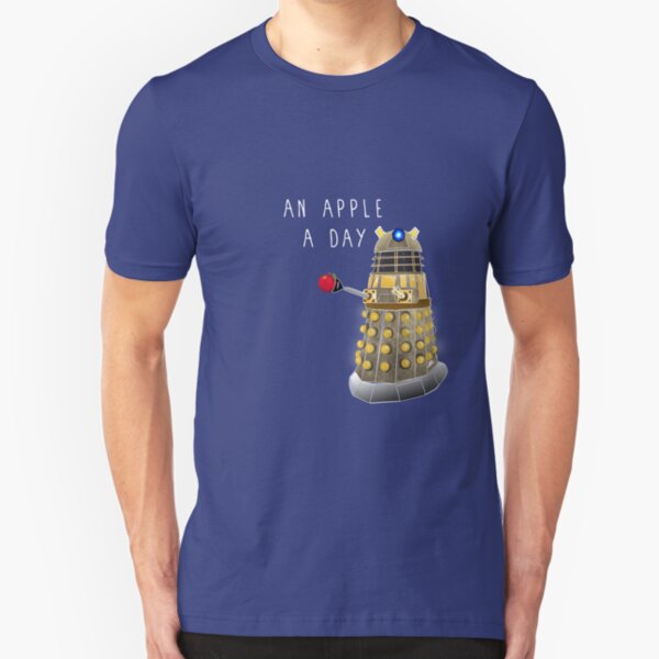 An Apple a Day Keeps the Doctor Away Slim Fit T-Shirt