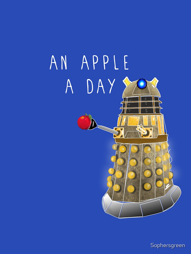 Thumbnail 7 of 7, Essential T-Shirt, An Apple a Day Keeps the Doctor Away designed and sold by Sophersgreen.