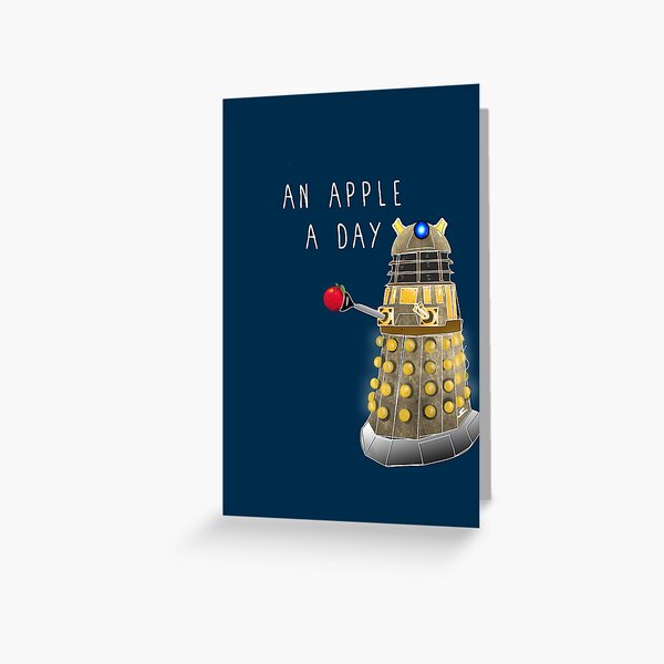 An Apple a Day Keeps the Doctor Away Greeting Card
