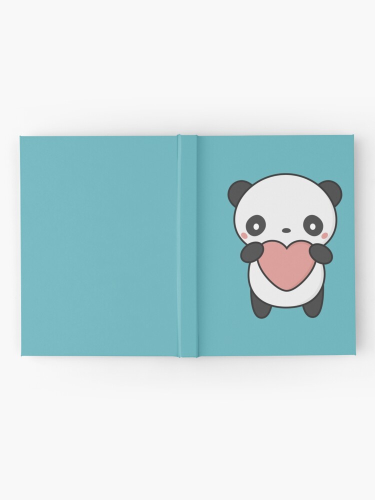 Kawaii Cute Panda  Spiral Notebook for Sale by wordsberry