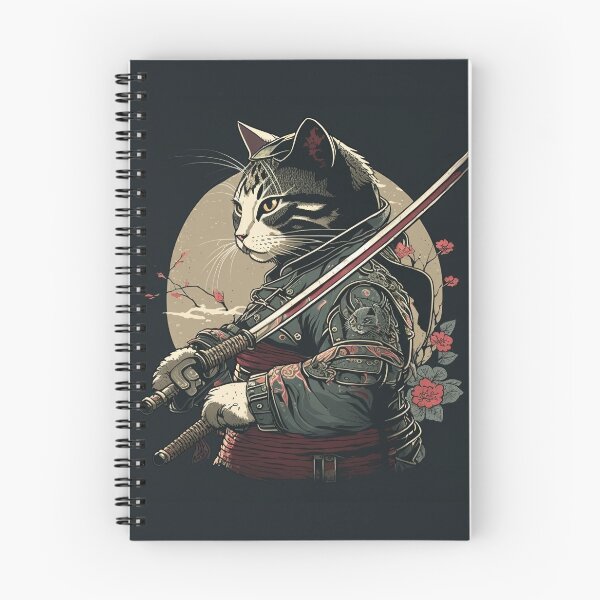 Item preview, Samurai Cat designed and sold by Monstroplat.