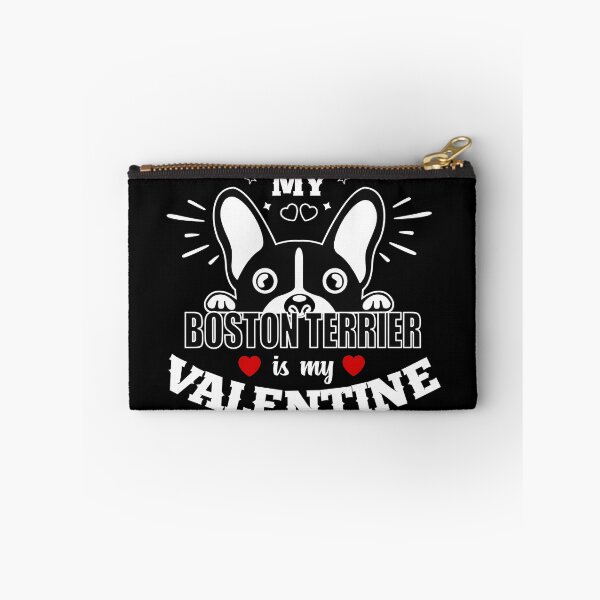 Item preview, MY BOSTON TERRIER IS MY VALENTINE designed and sold by CosmicHype.
