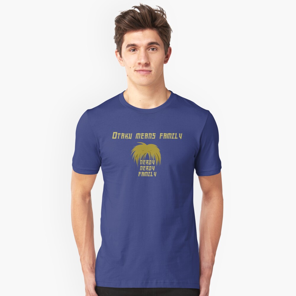 Otaku Means Family Slim Fit T-Shirt