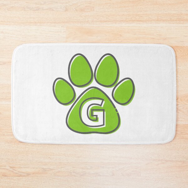 Item preview, Green Paw Monogram G designed and sold by Coffee Lifestyle.
