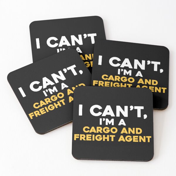 Item preview, Cargo and Freight Agent Can't designed and sold by NestaReign.