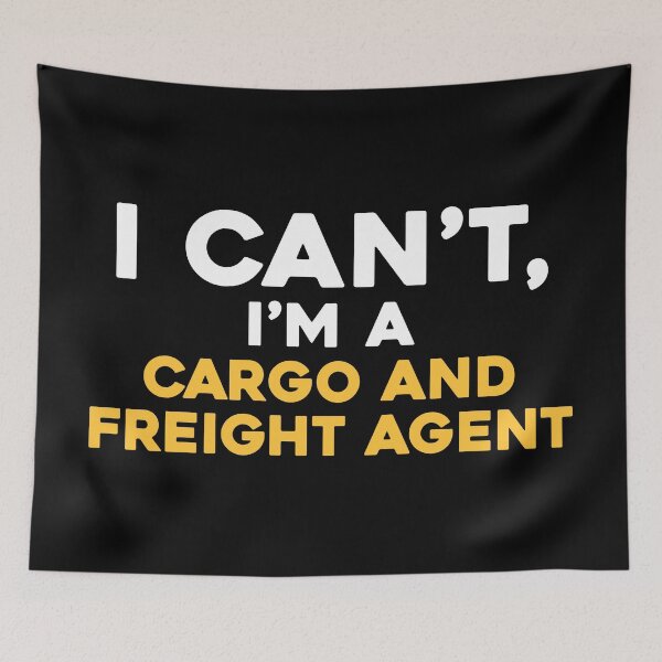 Item preview, Cargo and Freight Agent Can't designed and sold by NestaReign.