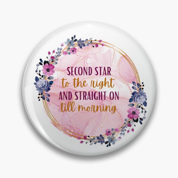 Item preview, Second star to the right and straight on till morning - Peter Pan designed and sold by QammerWazir.