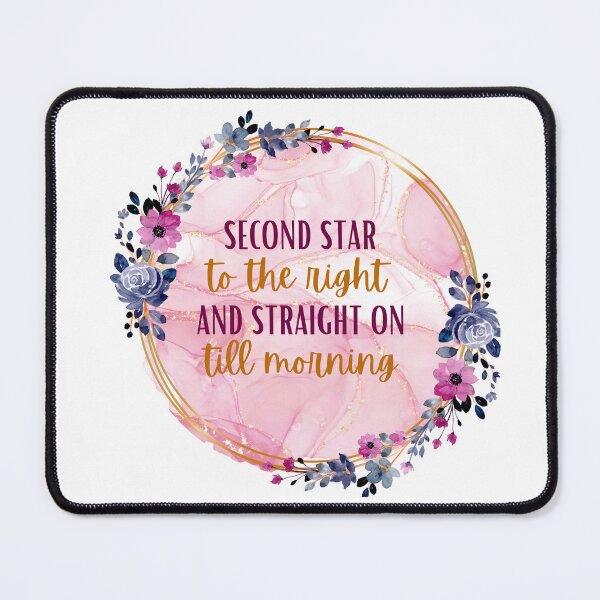 Item preview, Second star to the right and straight on till morning - Peter Pan designed and sold by QammerWazir.